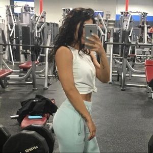 Alphalete Women’s Turquoise Blue Joggers - Size Small